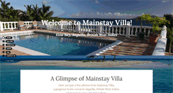 Desktop Screenshot of mainstayvilla.com